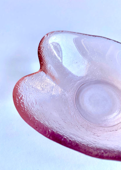 Bandeja pequeña corazón rosa